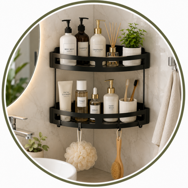 Banyo rafları, duş rafları ve düzenleyici banyo rafı modelleri