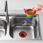 Renkli 6 Kademeli Lavabo Süzgeci