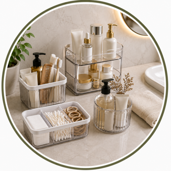 Banyo organizerleri ve pratik banyo düzenleyici modelleri